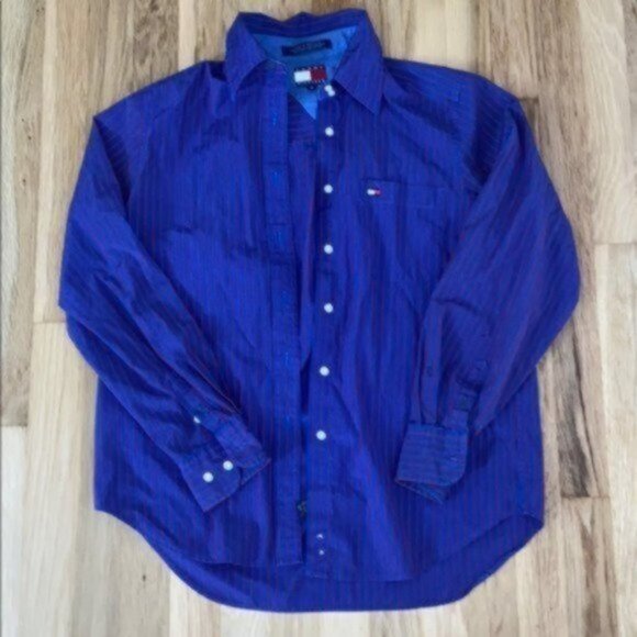 Tommy Hilfiger Striped Button Down - Picture 1 of 2